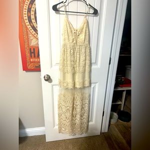 SOLD- White boutique style sundress